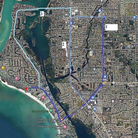 3Bed & 2Bath Property Couple Minutes From Siesta Key Beach & Downtown Sarasota Ngoại thất bức ảnh