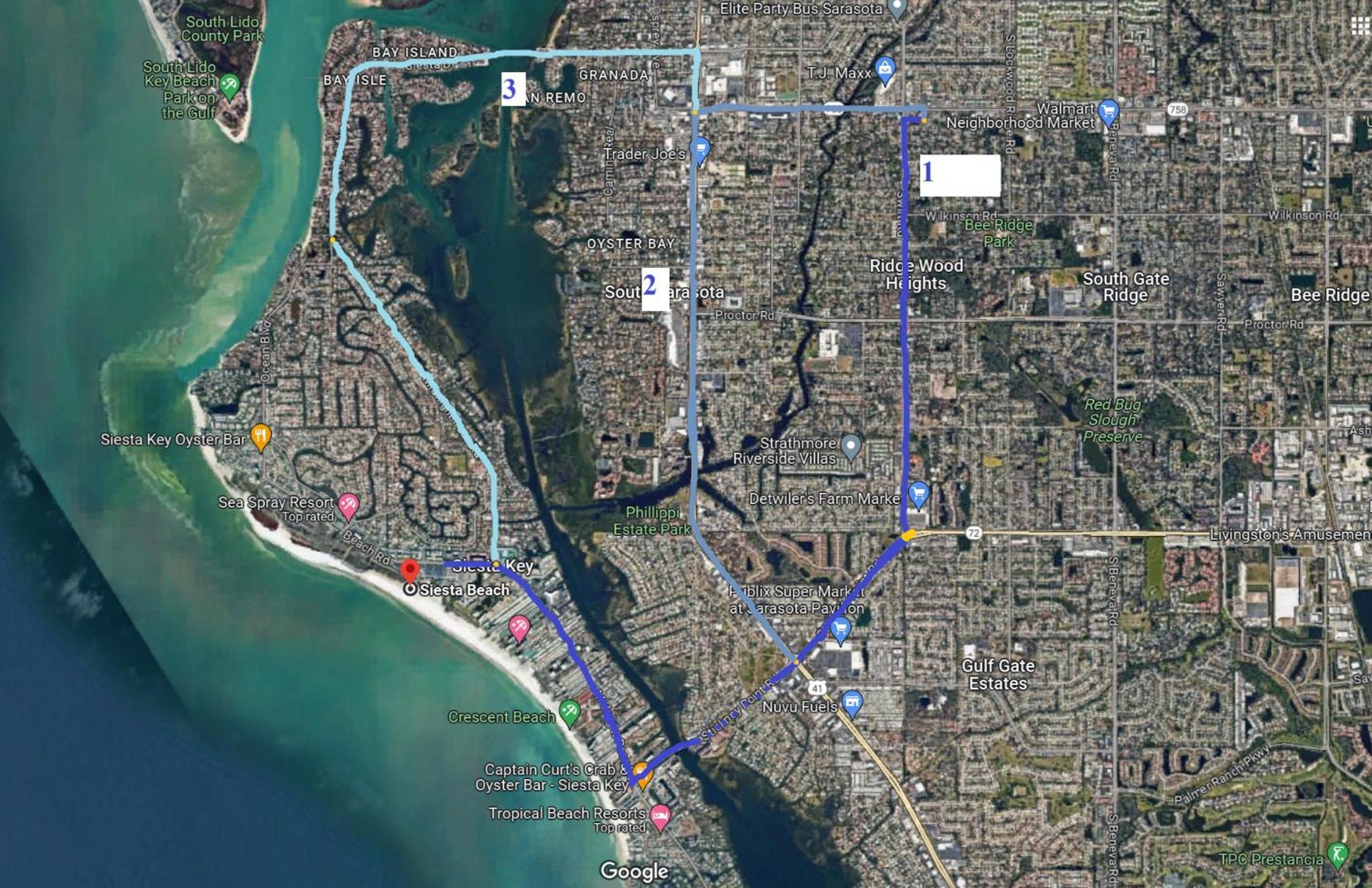 3Bed & 2Bath Property Couple Minutes From Siesta Key Beach & Downtown Sarasota Ngoại thất bức ảnh